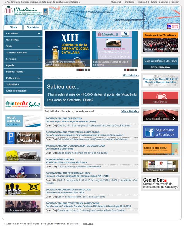 Web de l'any 2018